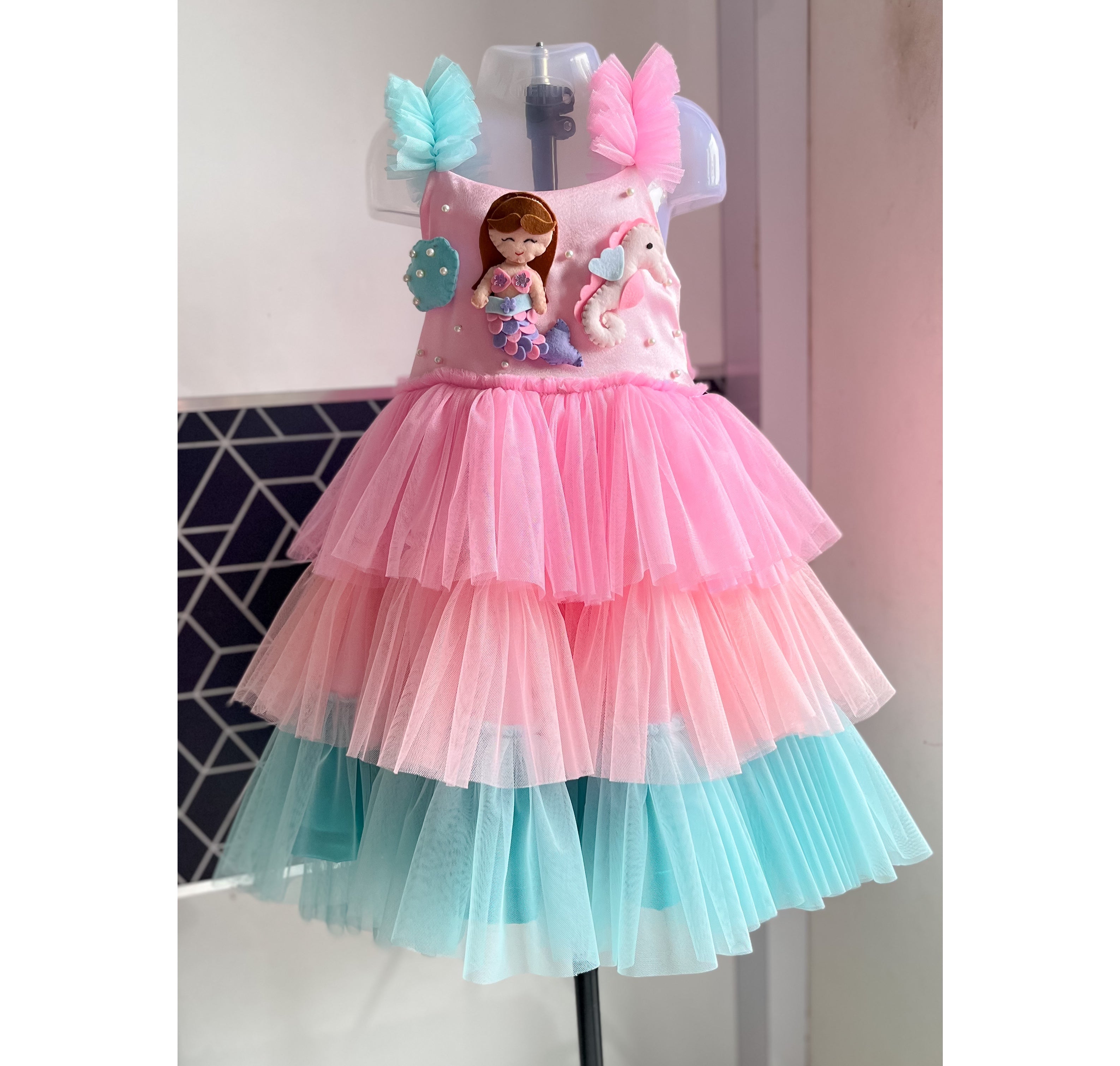 Pastel mermaid dress best sale